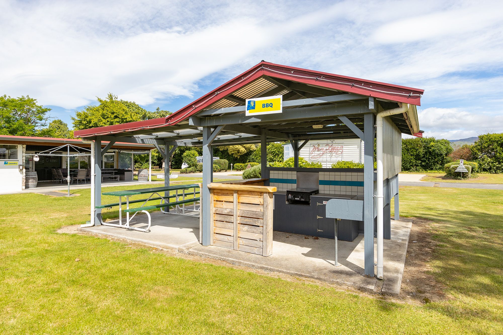 BBQ area